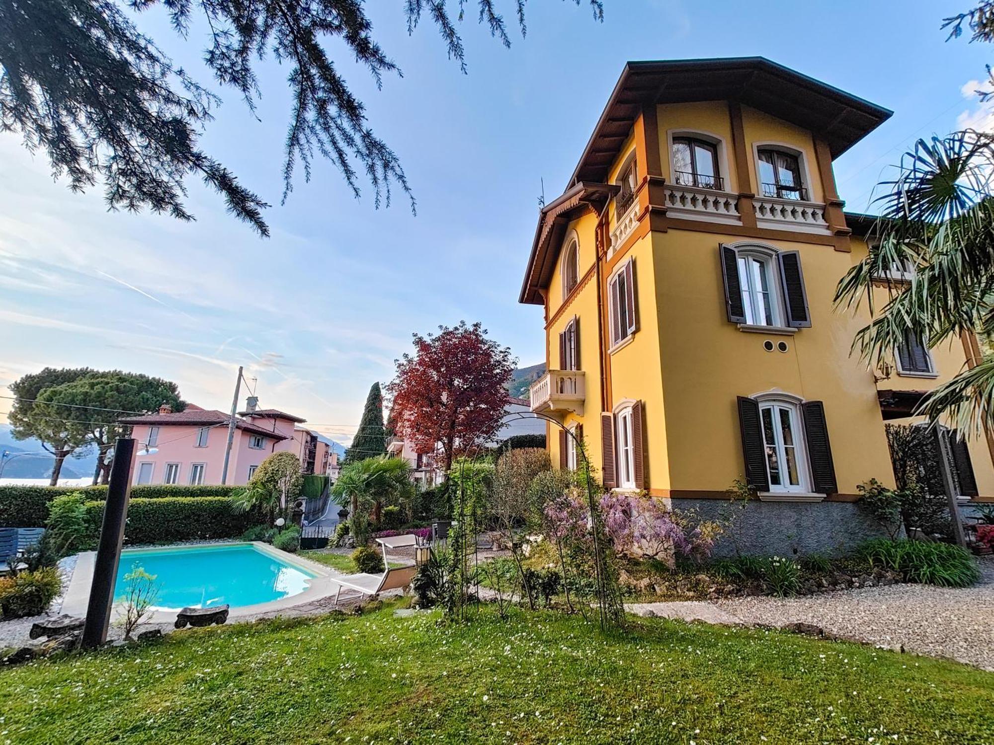 Villa Laura Lierna Esterno foto